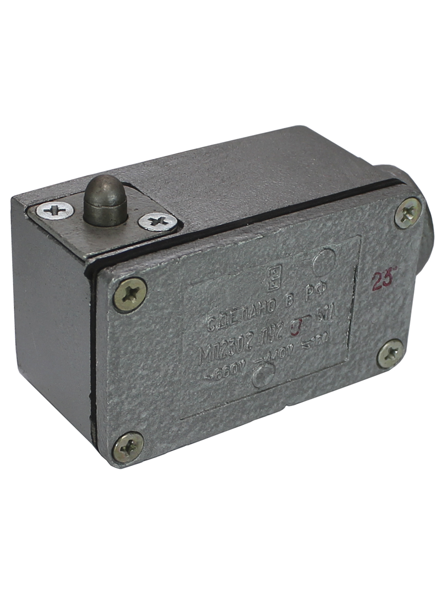 МП 2302 У2 исп.05, IP54, толкатель с увеличеным ходом, базовый, винт 