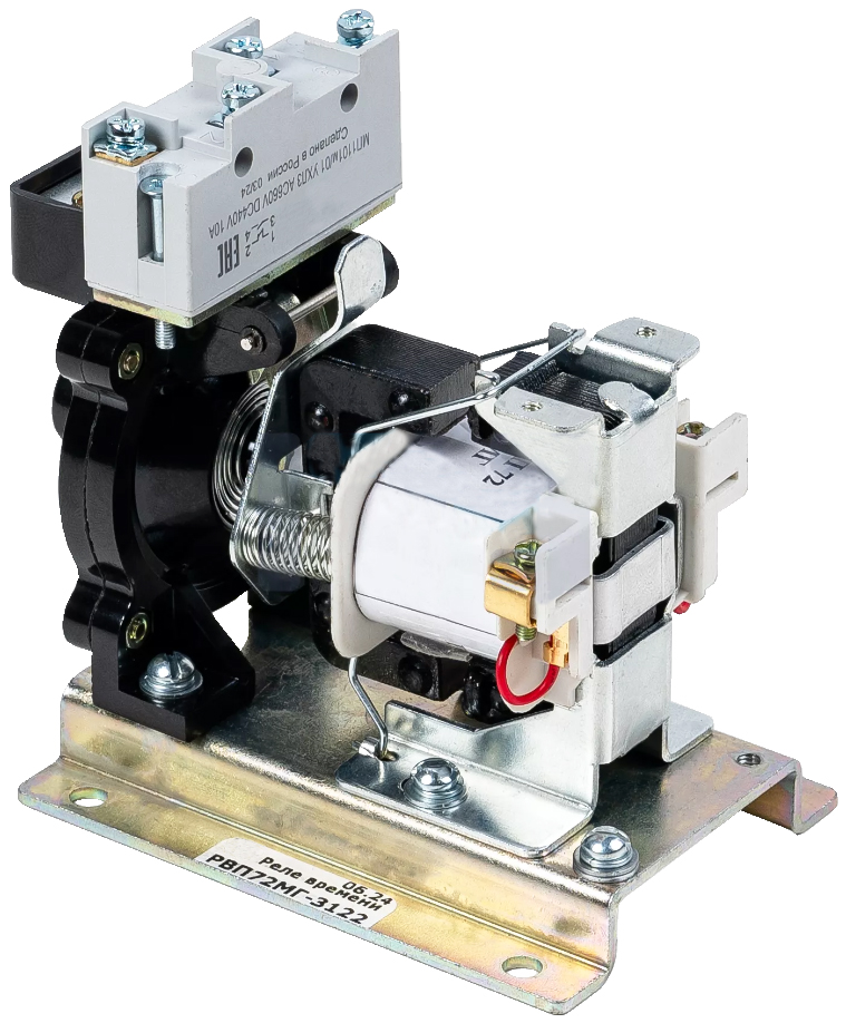 РВП-72МГ-3122-УХЛ4, 380В, 0,4-180 с, 1з+1р с выдержкой времени, снятие напряжения, IP00