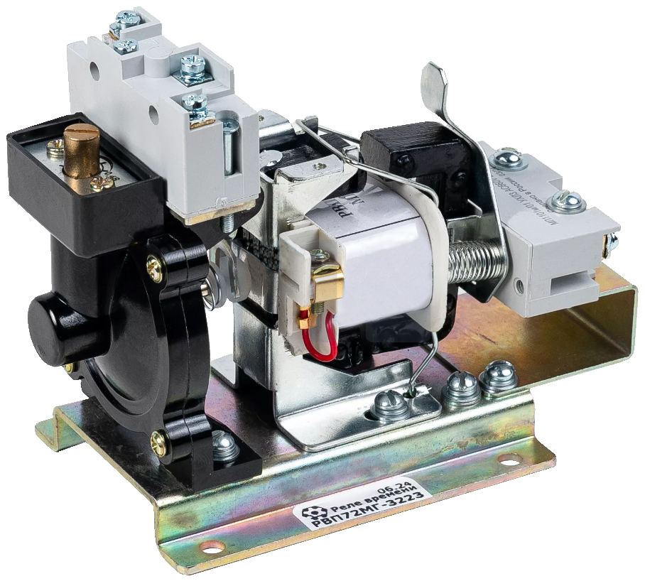 РВП-72МГ-3323-УХЛ4, 380В, 0,4-180 с, 2з+2р с выдержкой времени, подача и снятие напр., IP00