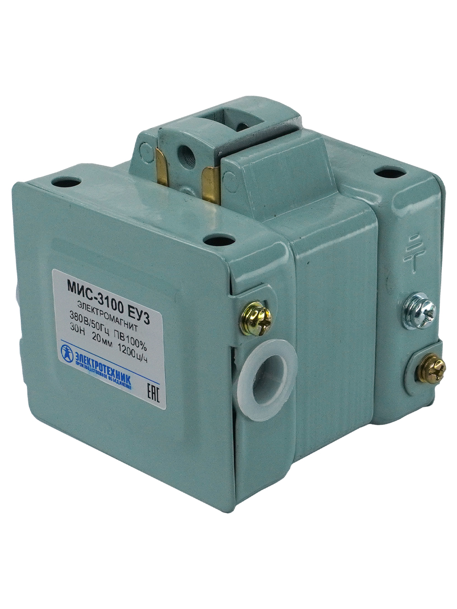 МИС-3100 ЕУ3, 380В, тянущее исполнение, ПВ 100%, IP20, с жесткими выводами  (ЭТ)