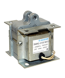 ЭМИС-3100 МУ3, 220В, тянущее исполнение, ПВ 100%, IP20, с гибкими выводами  (ЭТ)