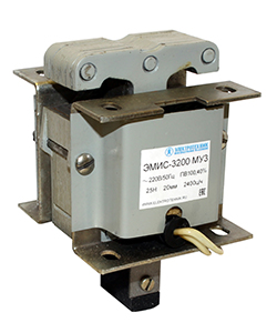 ЭМИС-3200 МУ3, 220В, толкающее исполнение, ПВ 100%, IP20, с гибкими выводами  (ЭТ)