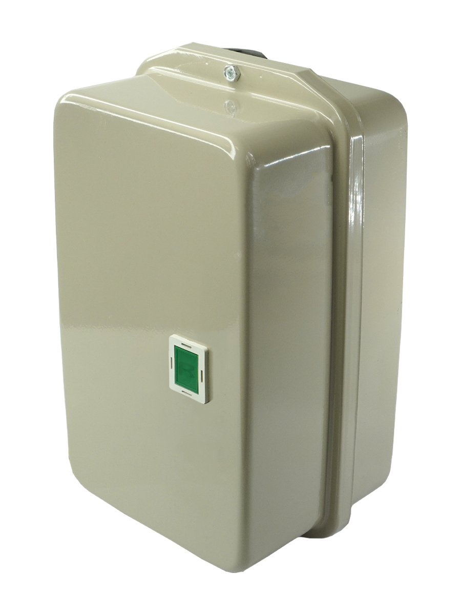 ПМА-4210 У3 В, 380В, 2з+2р, 63А, нереверс., с реле 53,5-63,0А, в корпусе IP40, с кнопкой R  (ЭТ)