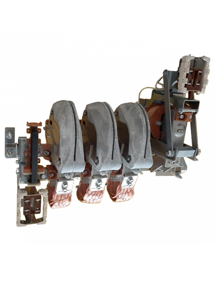 КТ-6062/2 У3, 1000А, 220В АС, 3з+3р, 2 полюса, с защёлкивающим механизмом, на рейке 149200203 