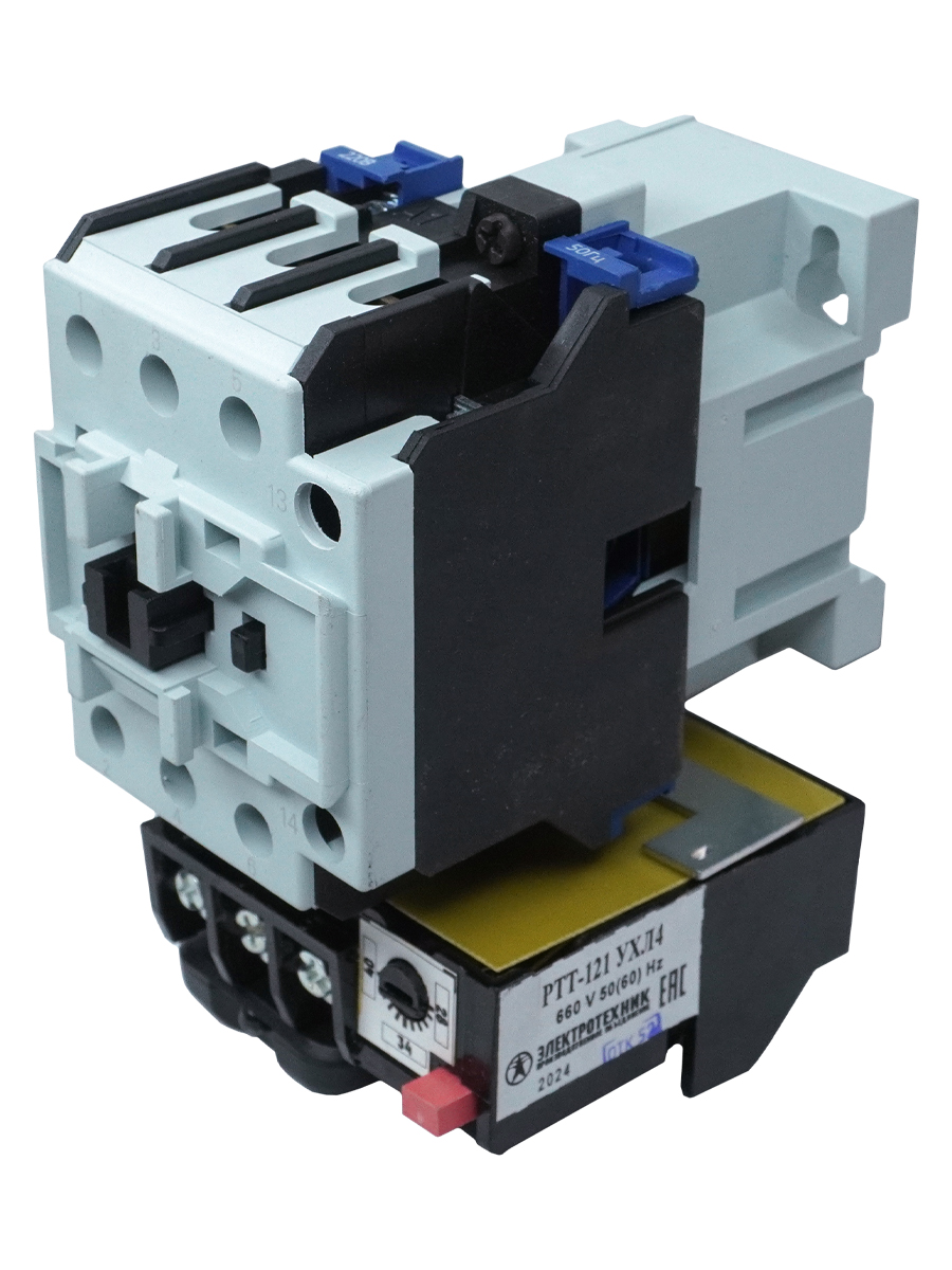 ПМ12-040200 УХЛ4 В, 220В, 1з, 40А, нереверсивный, с реле РТТ-121 28,0-40,0А, IP00  (ЭТ)(Китай)