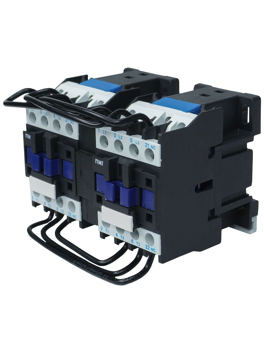 ПМЛ-1561М УХЛ4 Б,  24В, 2р, 10А, реверсивный, без реле, IP20  (ЭТ)