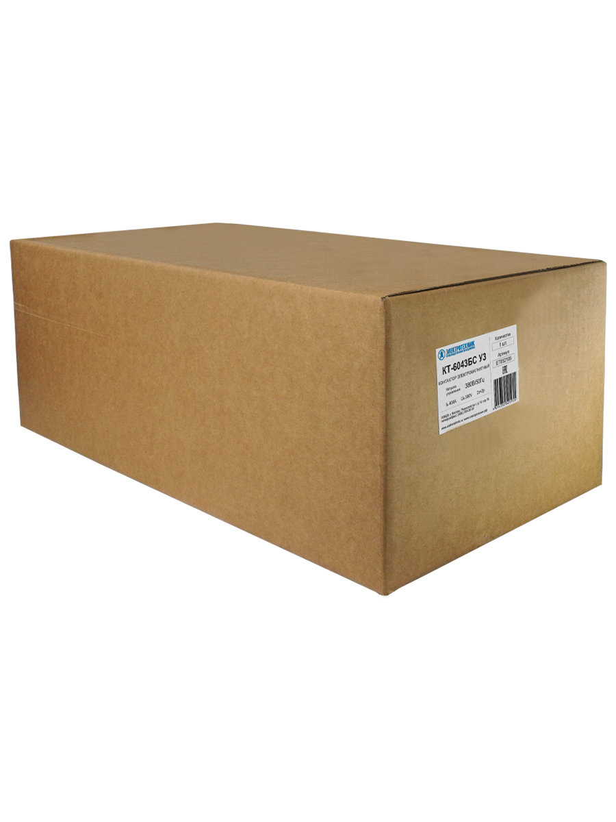 КТ-6043БС У3, 400А, 380В, 2з+2р, 3 полюса  (ЭТ)