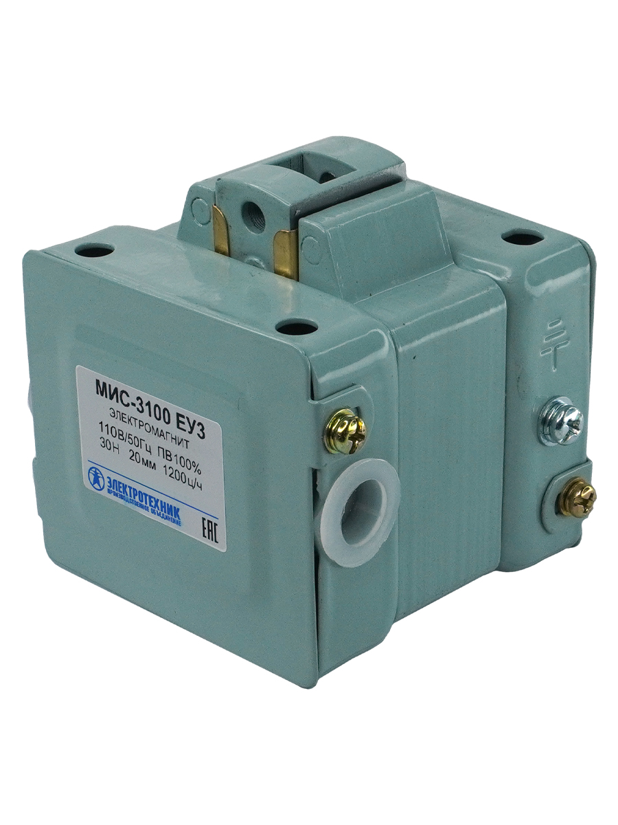 МИС-3100 МУ3, 110В, тянущее исполнение, ПВ 100%, IP20, с гибкими выводами 