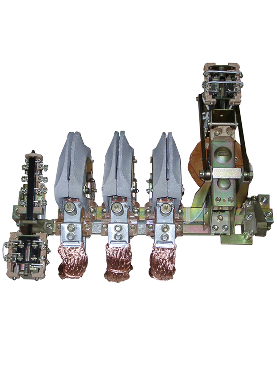 КТ-6053/2 У3, 630А, 220В АС, 3з+3р, 3 полюса, с защёлкивающим механизмом, на плите 147300207