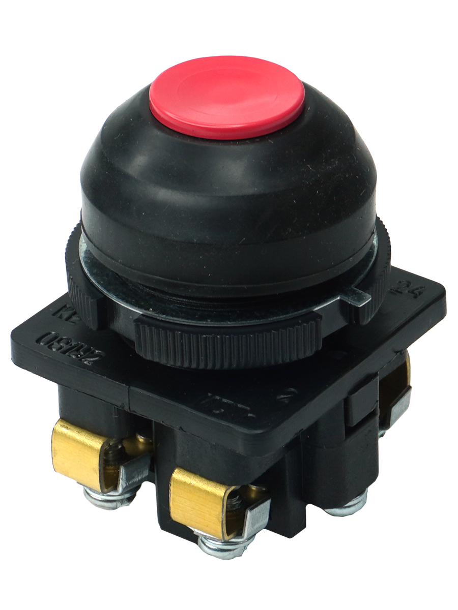 КЕ-081/2, красный, 1з+1р, цилиндр, IP54, 10А ,660В  (ЭТ)