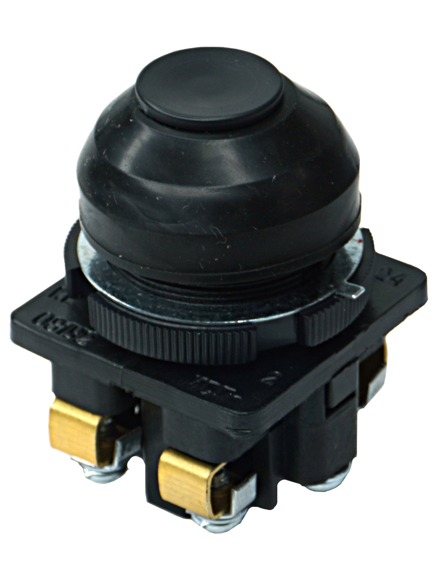 КЕ-081/2, черный, 1з+1р, цилиндр, IP54, 10А, 660В  (ЭТ)