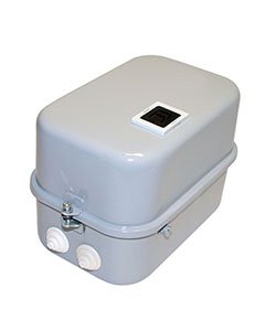 ПМ12-025240 У3 В, 220В, 1з, 25А, нереверс., с реле 21,3-25,0А, в корпусе IP40, с кнопкой R  (ЭТ)