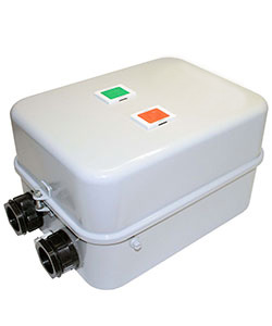 ПМ12-063221 У2 В, 380В, 2з+2р,63А,нереверс.,с реле 53,5-63,0А,в корпусе IP54, с кн.ПУСК+СТОП+R  (ЭТ)