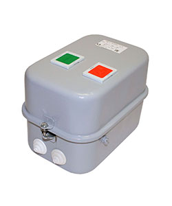 ПМ12-025260 У3 В, 380В, 1з,25А,нереверс.,с реле 21,3-25,0А,в корпусе IP40, с кн.ПУСК+СТОП+R  (ЭТ)