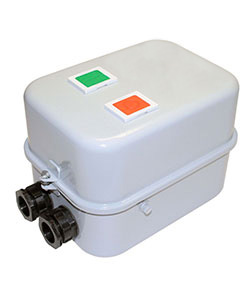 ПМ12-040220 У2 В, 220В, 1з,40А,нереверс.,с реле 28,0-40,0А,в корпусе IP54, с кн.ПУСК+СТОП+R  (ЭТ)