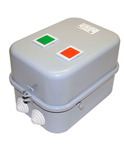 ПМ12-040260 У3 В, 380В, 1з,40А,нереверс.,с реле 28,0-40,0А,в корпусе IP40, с кн.ПУСК+СТОП+R  (ЭТ)