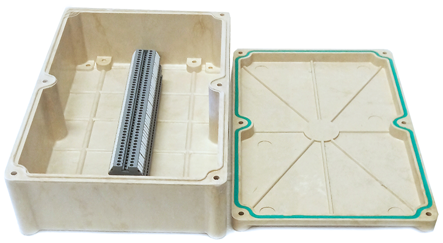 КСП-45/00/40 У2, 40 клемм, IP65 (без каб. вводов)