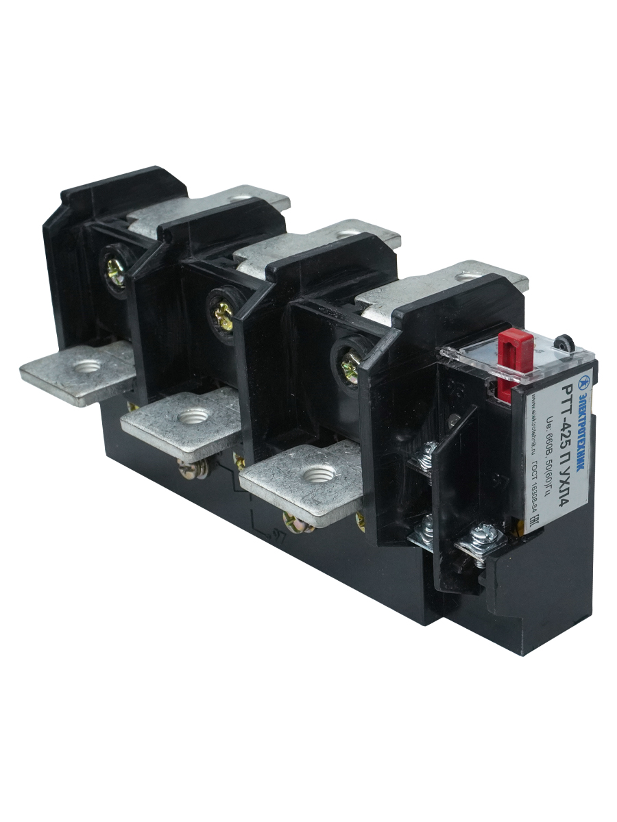 РТТ-425 П УХЛ4,100А, 85,0-115,0А, 660В/50Гц, 1з+1р,ручн.возврат,IP00 (д/ПМ12-100100-ЭК, CJ-40)  (ЭТ)