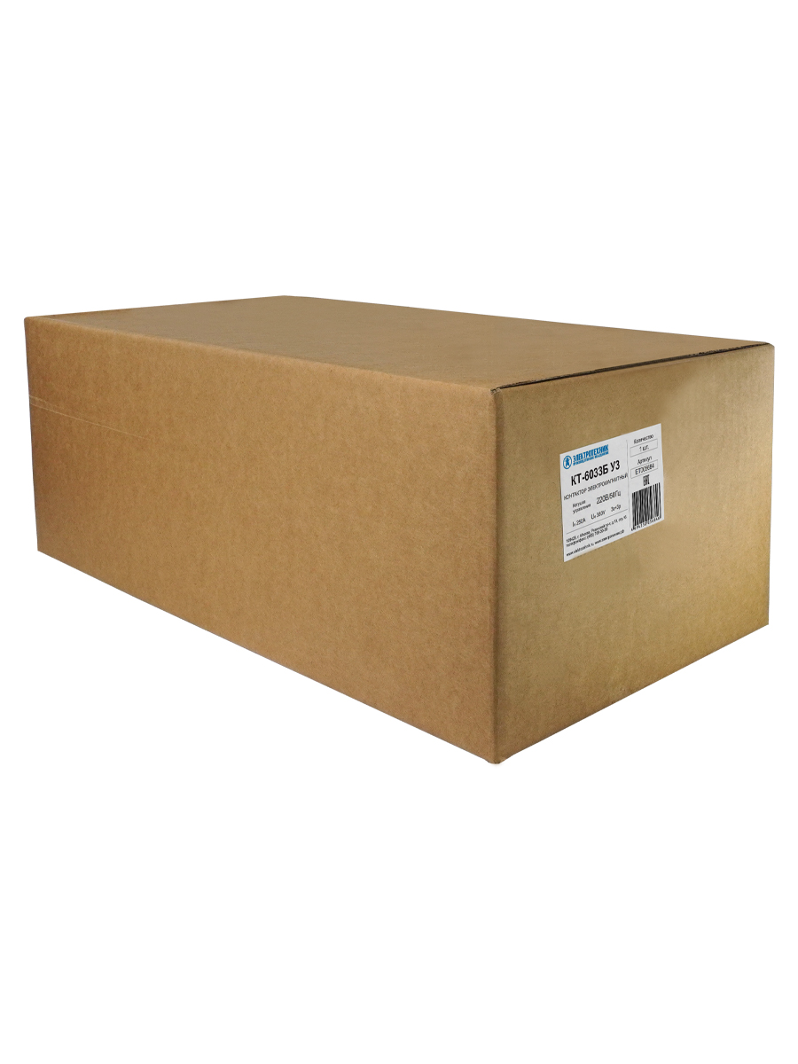 КТ-6033Б У3, 250А, 220В, 3з+3р, 3 полюса  (ЭТ)