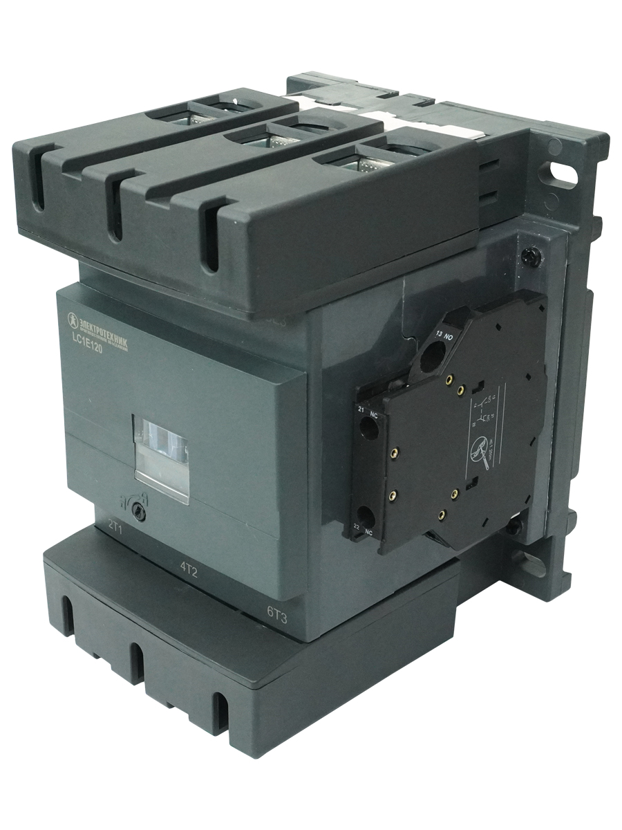 LC1E120F5, 3Р, 120А, 1НО+1НЗ, 110В/50Гц, контактор электромагнитный  (ЭТ)