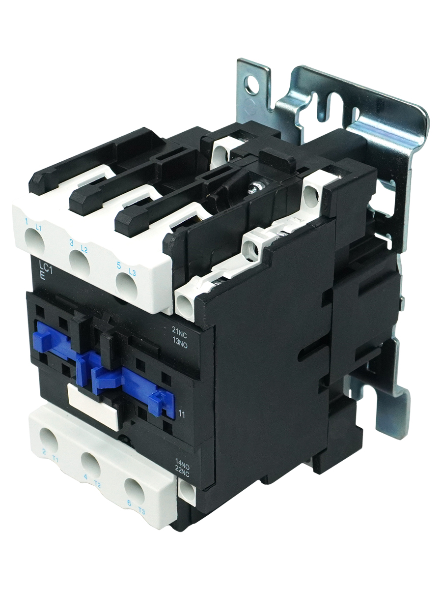 LC1E80Q5, 3Р, 80А, 1НО+1НЗ, 380В/50Гц, контактор электромагнитный  (ЭТ)