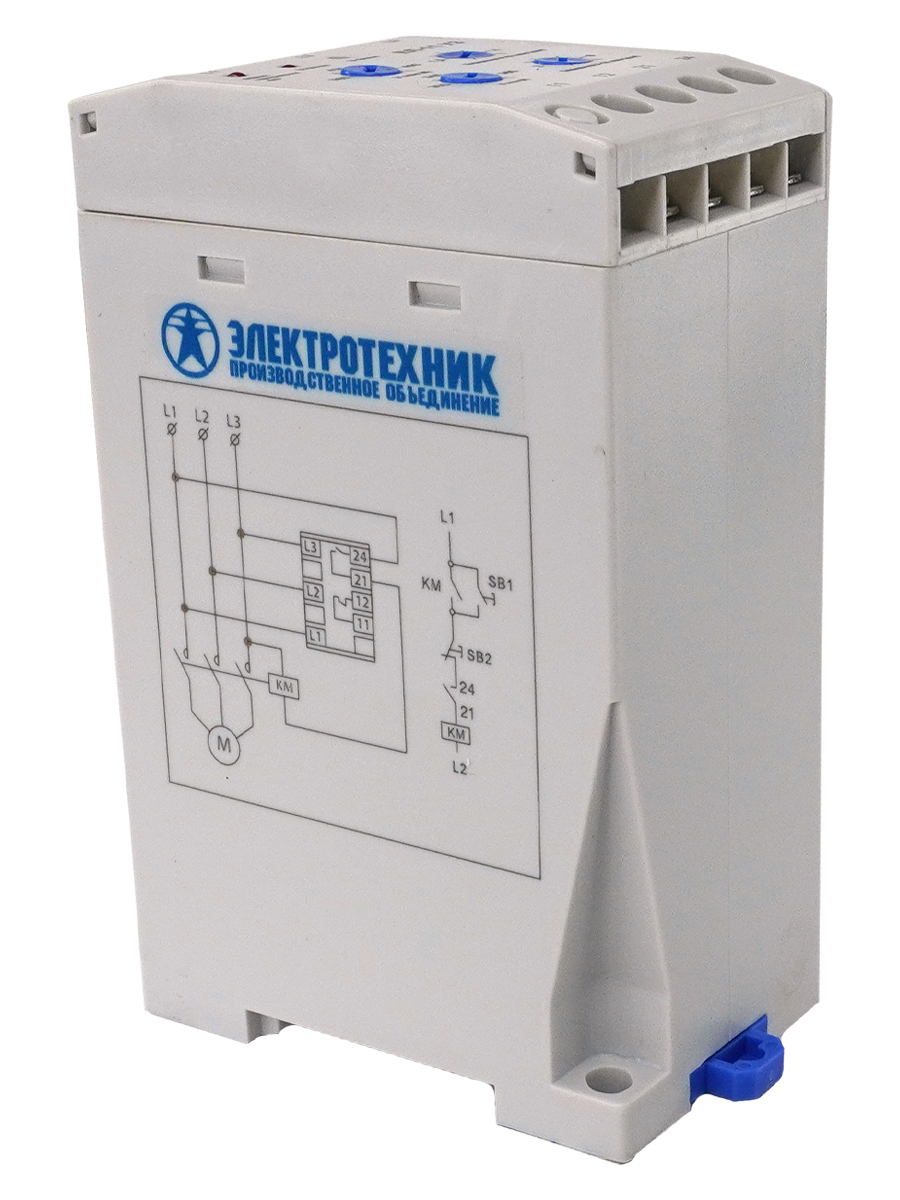 Реле контроля трехфазного напряжения ЕЛ