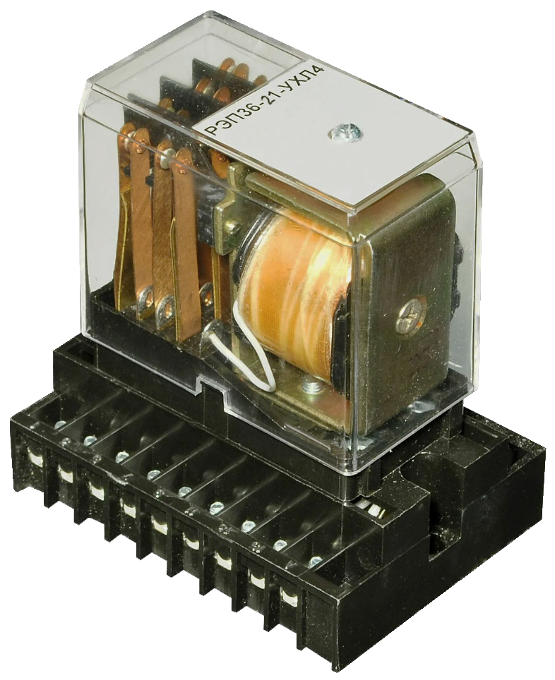 РЭП36-21 УХЛ4, 380В, 6з+2р, переднее присоединение, IP00