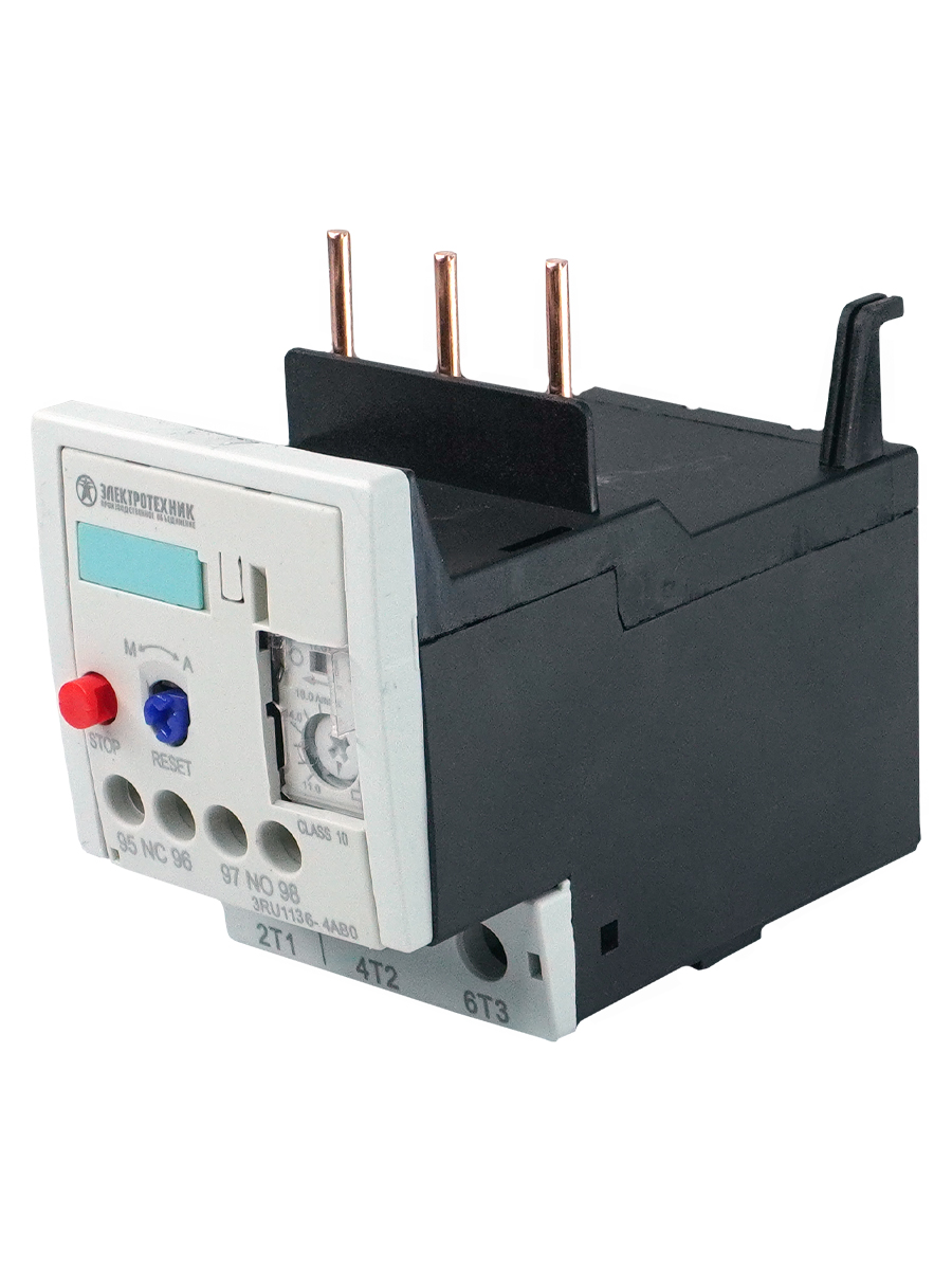 3RU1136-4EB0,3-пол.,15кВт,22...32А,1НО+1НЗ,типоразмер S2,ручн./автомат.сброс,винт.клеммы,IP20  (ЭТ)