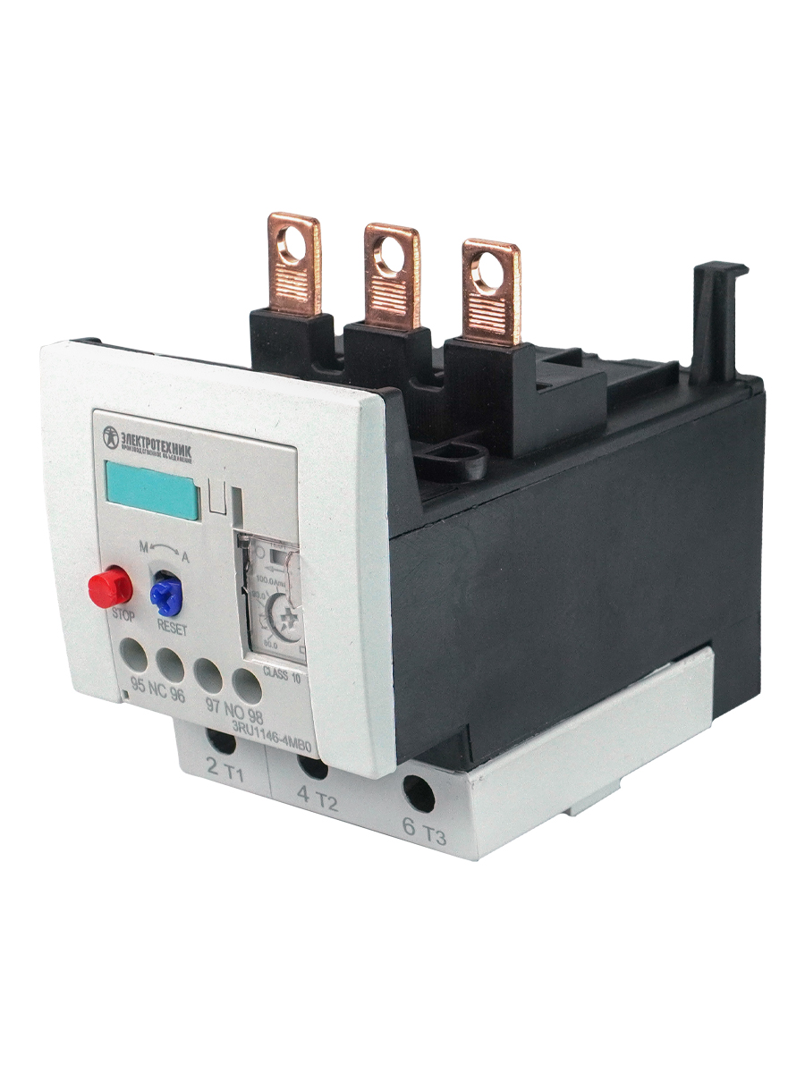 3RU1146-4LB0,3-пол.,45кВт,70...90А,1НО+1НЗ,типоразмер S3,ручн./автомат.сброс,винт.клеммы,IP20  (ЭТ)
