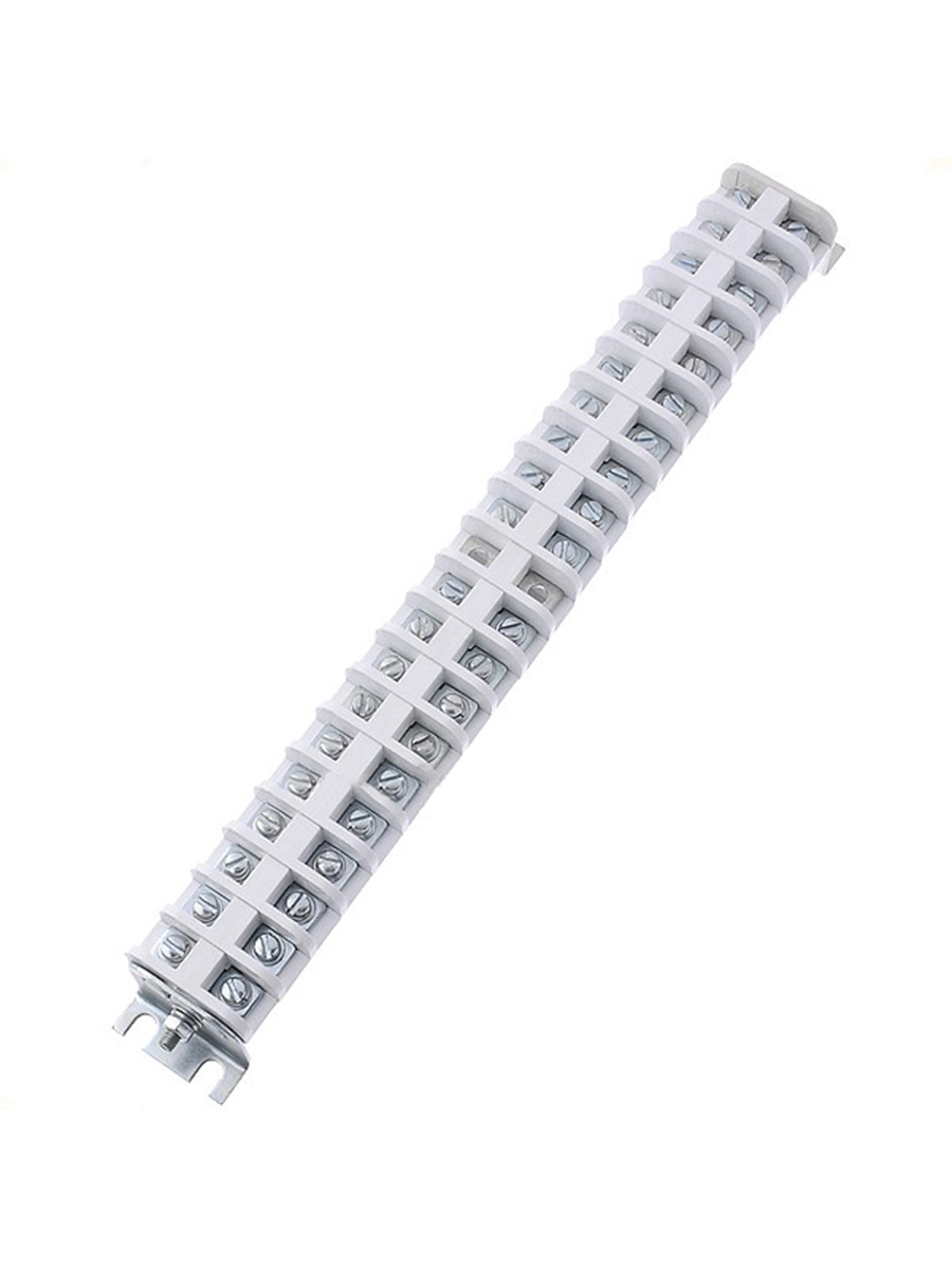 КБ63-20У3, 63А, 2,5-16 мм2, двадцать пар винтовых клемм, винт М5