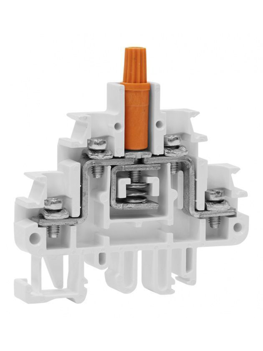 ЗН24-4И25-в/в У3 (универсальный), измерительный, 25А, 0,35-4 мм2, на рейки Р3-1 и Р2-1