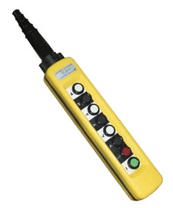 ПКТ-66ПС У2,IP65,2 скорости,кн.ПУСК с фикс.,стоп,вверх,вниз,влево,вправо,вперёд,назад,13NO+1NC  (ЭТ)