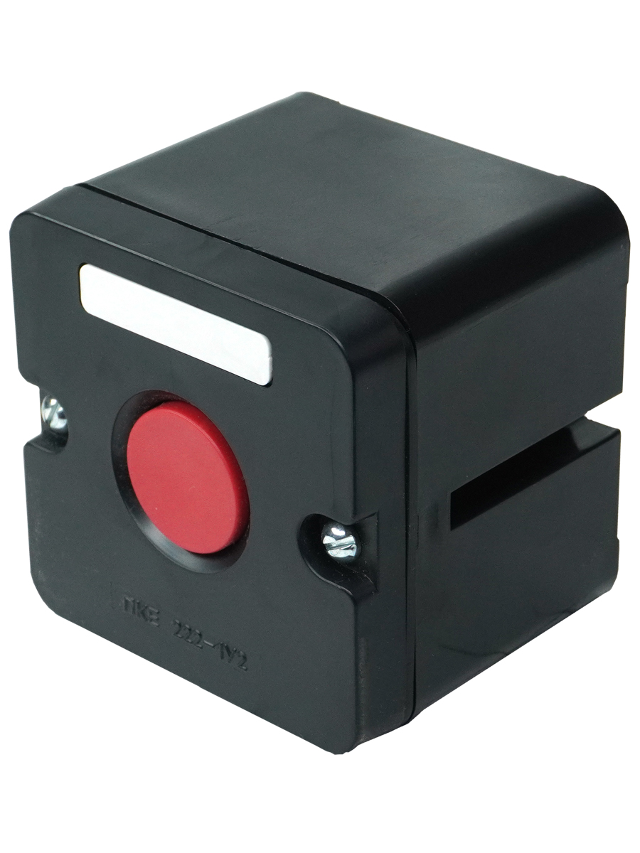 ПКЕ 222-1 У2, 10А, 660В, 1 элемент, красный цилиндр, накладной, IP54  (ЭТ)