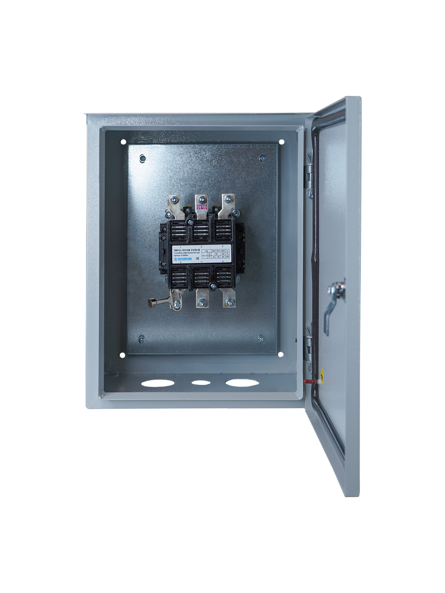 ПМ12-100140 У3 В, 380В, 2з+2р, 100А, нереверс., б/реле, в корпусе 400х300х220, без кнопок, IP40 (ЭТ)